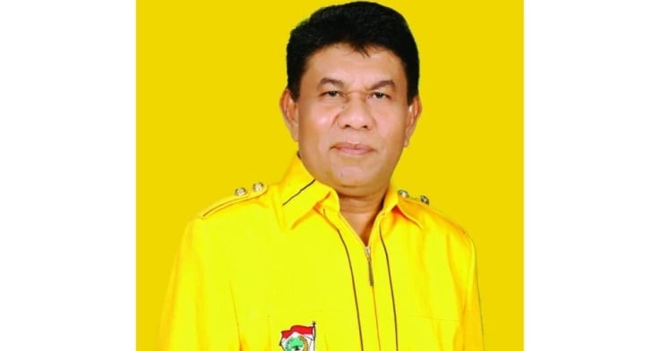 Ketua DPD Golkar Kota Kendari, Hikman Ballagi. (Foto: its)