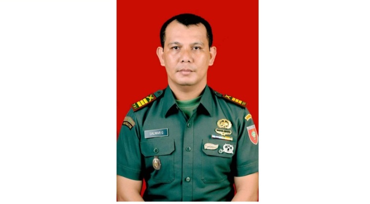 Danramil 1417-11 Ranometo Kapten TNI Salmar Gona ( Foto: Ist)