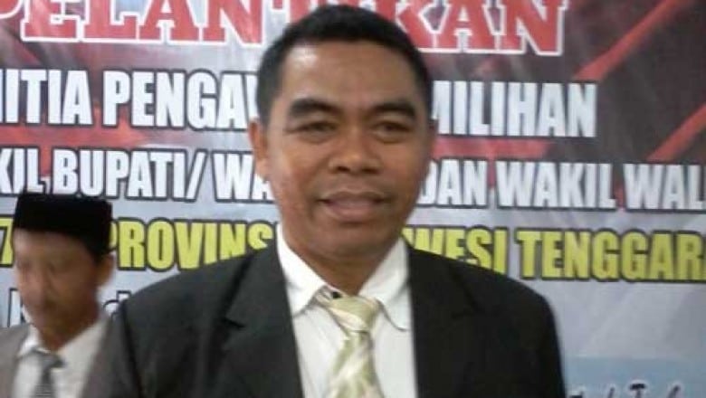 Ketua Bawaslu Sultra Hamiruddin Udu. (Foto: Dok/ SULTRAKINI.COM)
