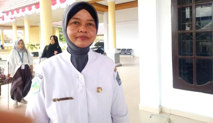 Kepala Dinas Kesehatan Kota Kendari, Rahminingrum. (Foto: Hasrul Tamrin/SULTRAKINI.COM)