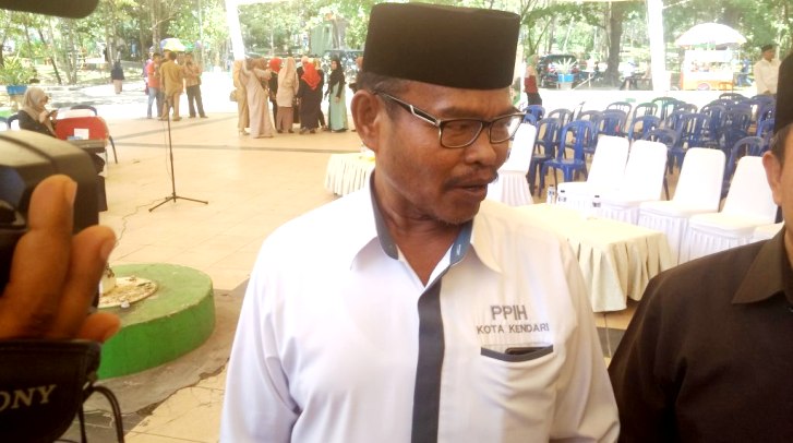 Kepala Kemenag Kota Kendari, Samsuddin. (Foto: Hasrul Tamrin/SULTRAKINI.COM)