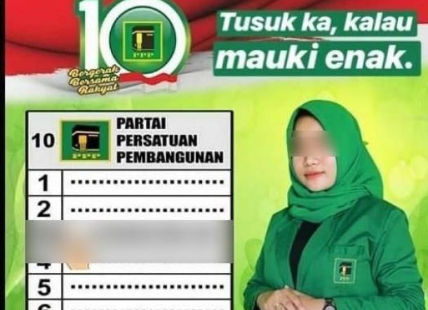 calon legislator DPRD Pinrang, Ainun Baharuddin foto: Rakyatku news