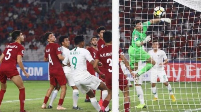 PerjuanganU-19 Indonesia di Perempatan Final Piala AFC foto: Super Skor