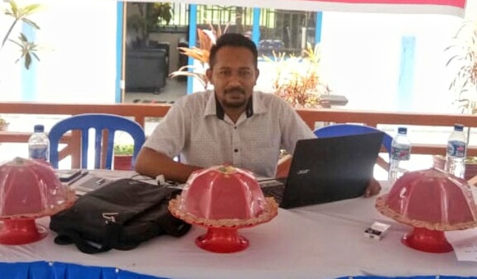 Koordinator Divisi Hukum dan Penindakan Panwascam Kabangka, Ramadhan Mongkito. (Foto: Arto Rasyid/SULTRAKINI.COM)