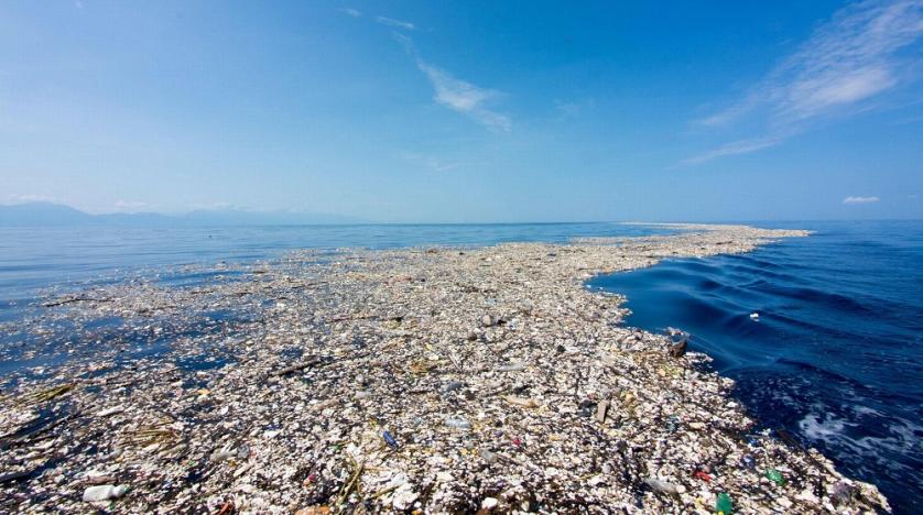 sampah di laut Ilustasi foto: Mongabay.co.id