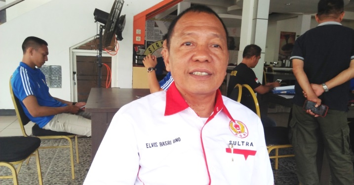 Wakil Ketua III KONI Sultra, Elvis Basri Uno (Foto: Muh Yusuf/SULTRAKINI.COM)