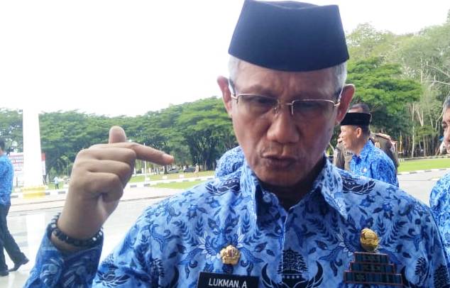 Wakil Gubernur Sulawesi Tenggara, Lukman Abunawas. (Foto: Nur Cahaya/SULTRAKINI.COM).