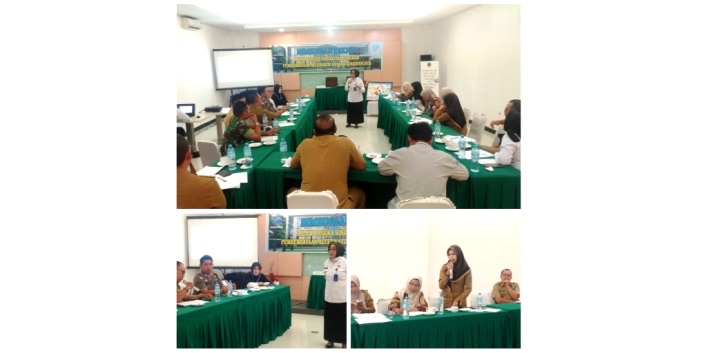Bimbingan Teknis BNNP Sultra bersama stakeholder dalam rangka persiapan pembentukan kelurahan bersinar. (Foto: Hasrul Tamrin/SULTRAKINI.COM)