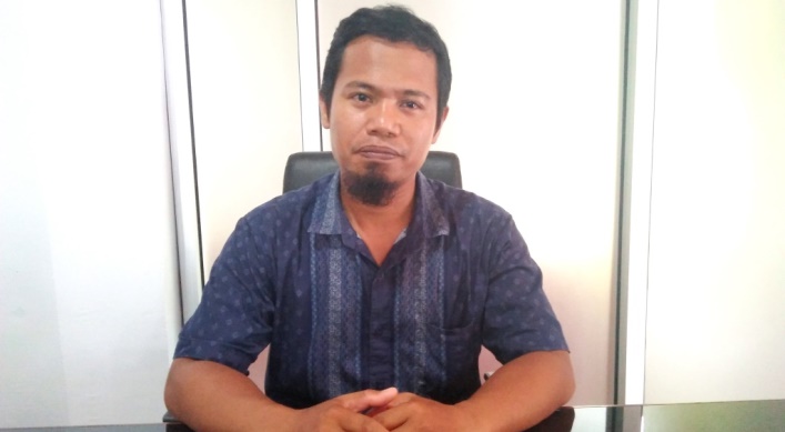 Pembantu Ketua I Stikes Karya Kesehatan Kendari, Tahiruddin. (Foto: Muh Yusuf/SULTRAKINI.COM)