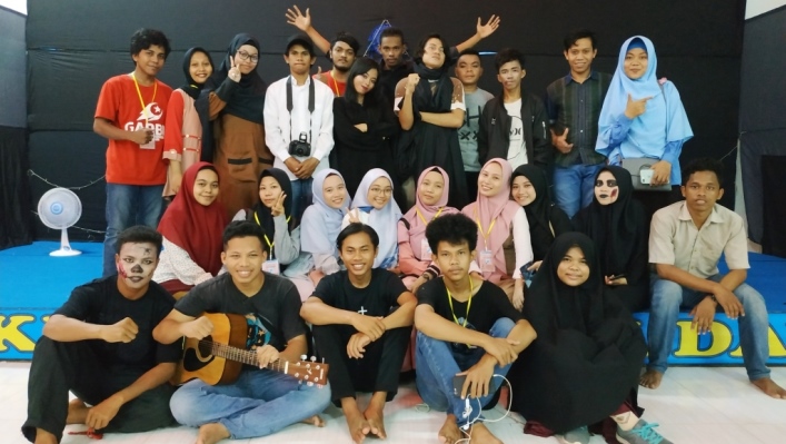 Himpunan Mahasiswa Program Studi Sastra Indonesia, Fakultas Ilmu Budaya, UHO. (Foto: Intan Juwita/SULTRAKINI.COM)