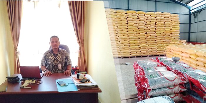 Kepala Kantor Seksi Urusan Logistik (Kansilog) Bombana, Mutahi Muhammad Mandong. (Foto: Dok.SULTRKINI.COM)