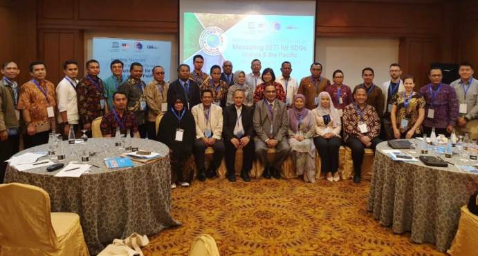 Peserta Regional Workshop on Building National and Local Capacity on Measuring SETI for SDGs in Asia and The Pacific Region (Foto: Istimewa)