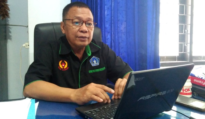 Ketua Pengprov Gabsi Sultra, Elvis Basri Uno. (Foto: Muh Yusuf/SULTRAKINI.COM)