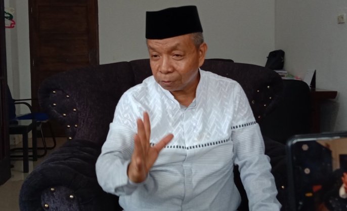 Ketua Dewan Riset Daerah Sultra, Andi Bahrun. (Foto: Hasrul Tamrin/SULTRAKINI.COM).