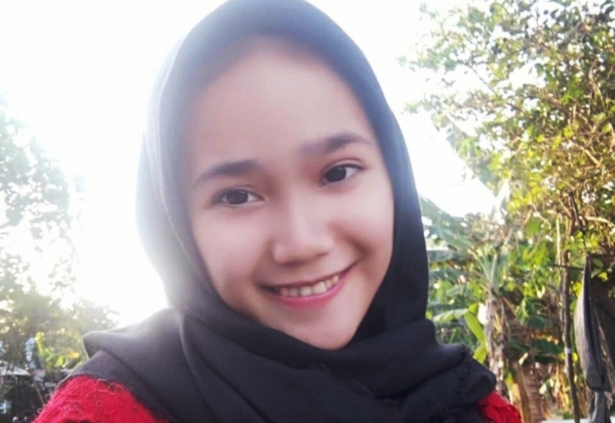 Martina Hingis binti Usman adalah salah seorang calon jamaah haji asal Provinsi Sulawesi Tenggara (Sultra) 2019, termuda. (Foto: Istimewa)