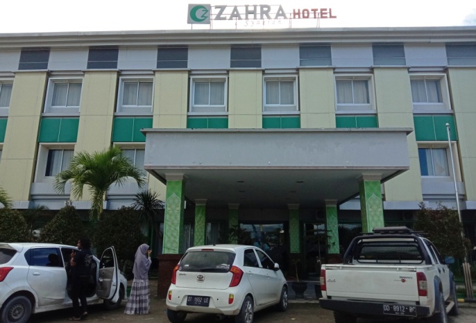 Zahra Hotel Syariah Kendari. (Foto:Wa Rifin/SULTRAKINI.COM)