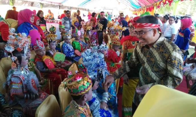 Puncak acara Festival Bharata Kulisusu dan Wonderful Sail To Indonesia 2019. (Foto:Istimewa).