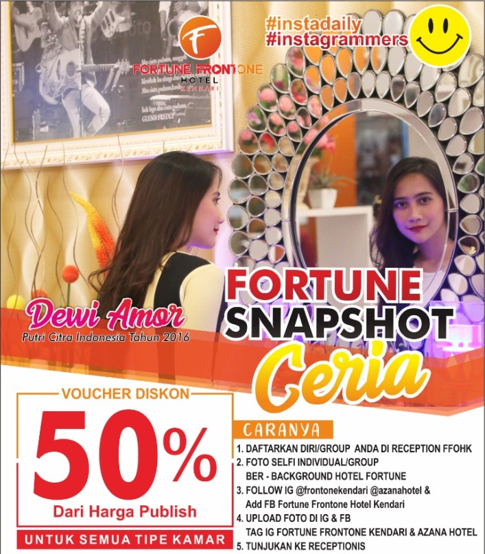 Promo Fortune Frontone Hotel Kendari (Foto: Istimewah)