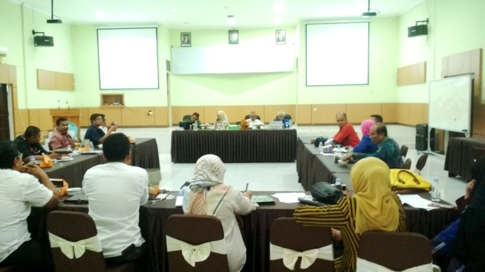 Pemantauan pelindungan bahasa dan sastra daerah di Kantor Bahasa Sultra, Kamis (8/8/2019). (Foto: Maykhel Rizky/SULTRAKINI.COM)