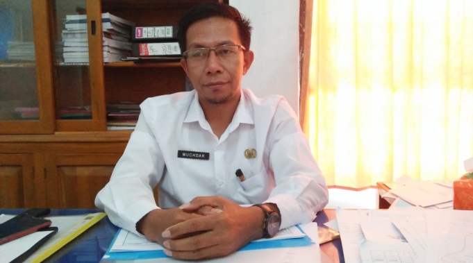 Kepala Bidang Pendidikan Dasar Dikmudora Kota Kendari, Muchdar Alimin. (Foto: Nely/SULTRAKINI.COM)