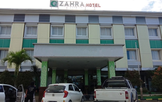 Zahra Hotel Syariah Kendari. (Foto: Wa Rifin/SULTRAKINI.COM)