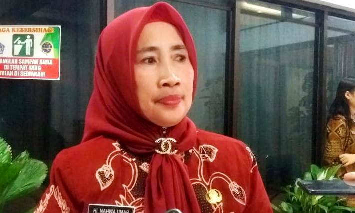Sekretaris Daerah Kota Kendari, Nahwa Umar. (Foto: Ade Putri/SULTRAKINI.COM)