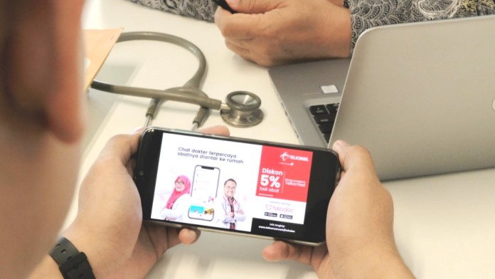 Aplikasi Mobile Layanan Kesehatan Halodoc. (Foto: Istimewa)