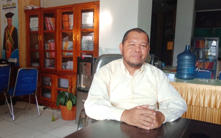 Ketua LPPM UHO, Dr La Aba (Foto: Muh Yusuf/SULTRAKINI.COM)