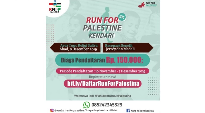 Kendari Run for Palestina