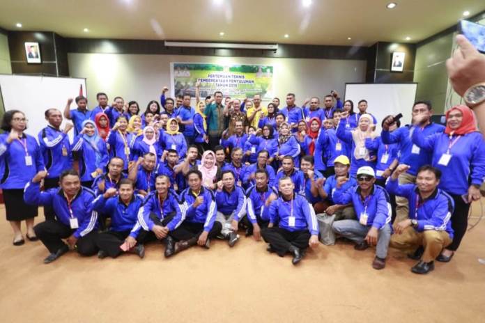 Pertemuan Teknis Pemberdayaan Penyuluhan bertempat di Wonua Monapa Resort-Ranomeeto, Kamis (21/11/2019). (Foto: Istimewa)