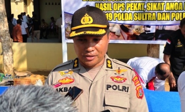 Kabid Humas Polda Sultra, AKBP Nur Akbar. (Foto: Istimewa).