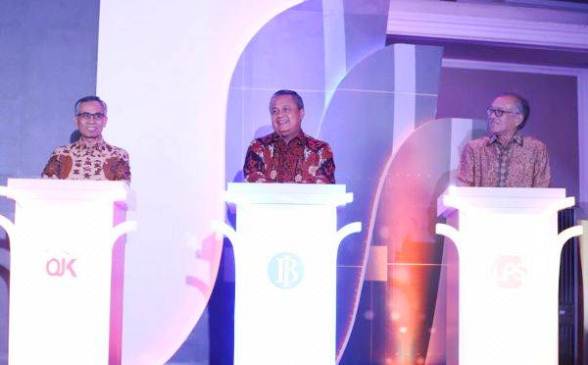 Peluncuran Integrasi Pelaporan di Sektor Perbankan Pada, Kamis (19/12/2019) di Jakarta (Foto: Istimewa)