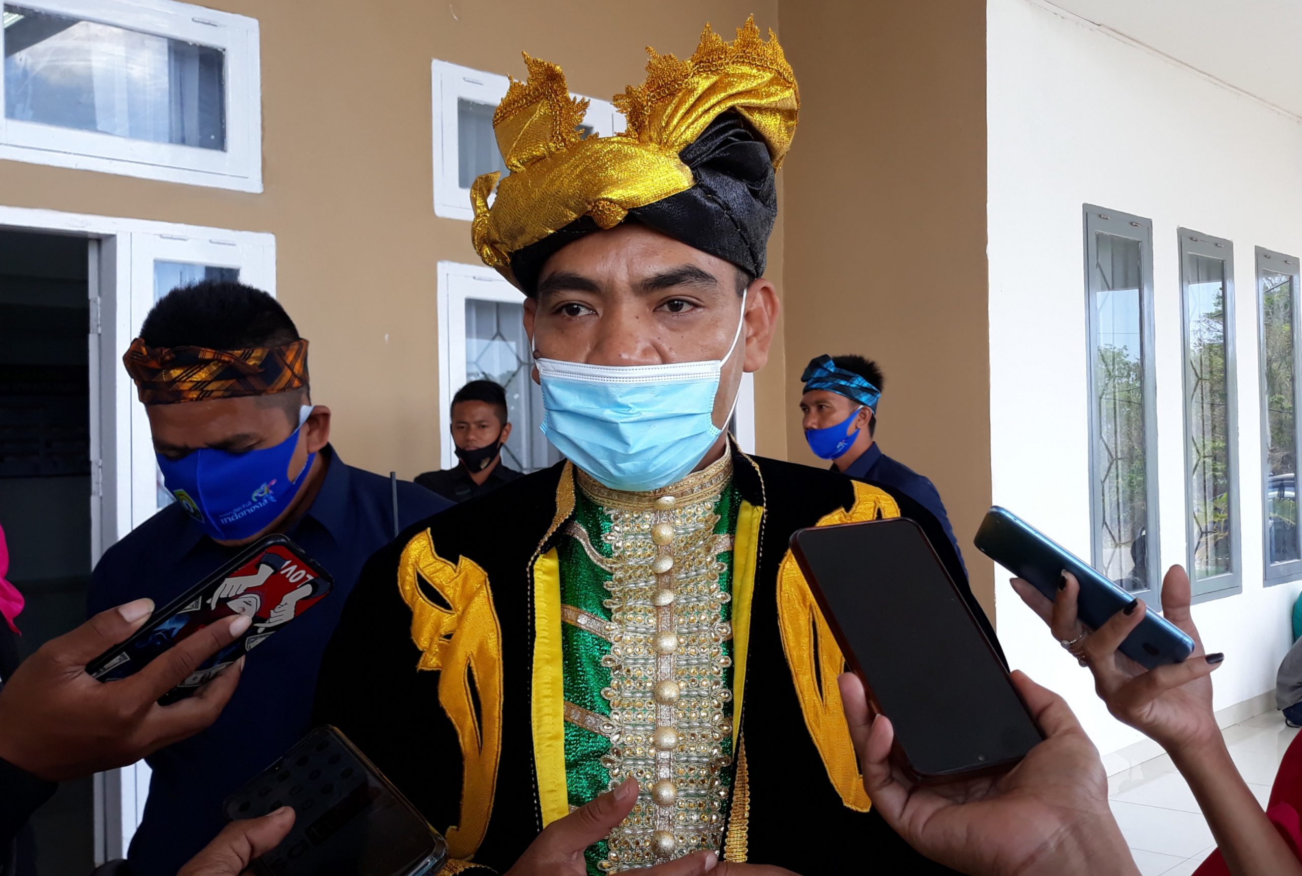 Ketua DPRD Kota Baubau, Zahari (Foto: Aisyah Welina/SULTRAKINI.COM)