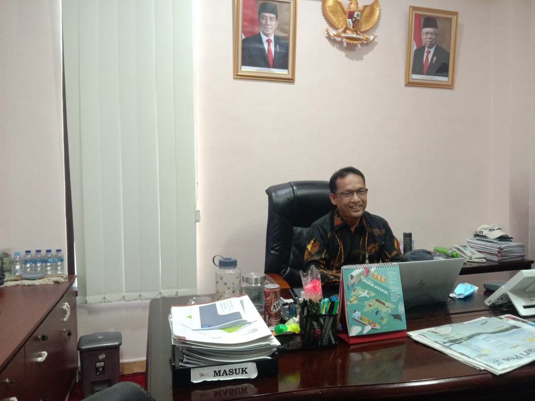 Kepala OJK Sulawesi Tenggara, Mohammad Fredly Nasution, (Foto: Wa Rifin/SULTRAKINI.COM) ﻿