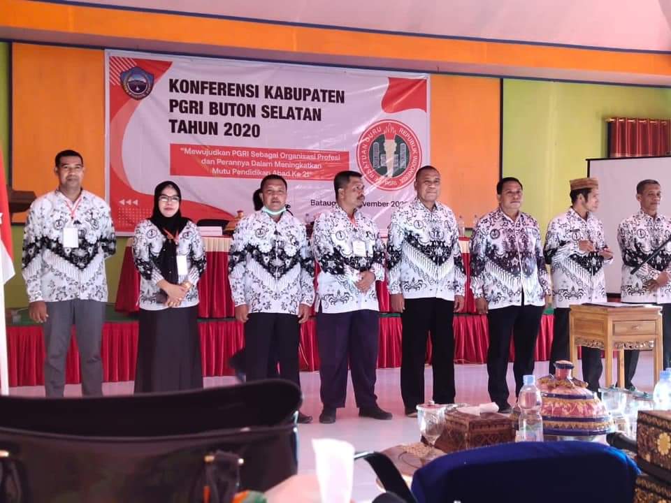 Konferensi Kabupaten PGRI Buton Selatan (Foto: Istimewa)