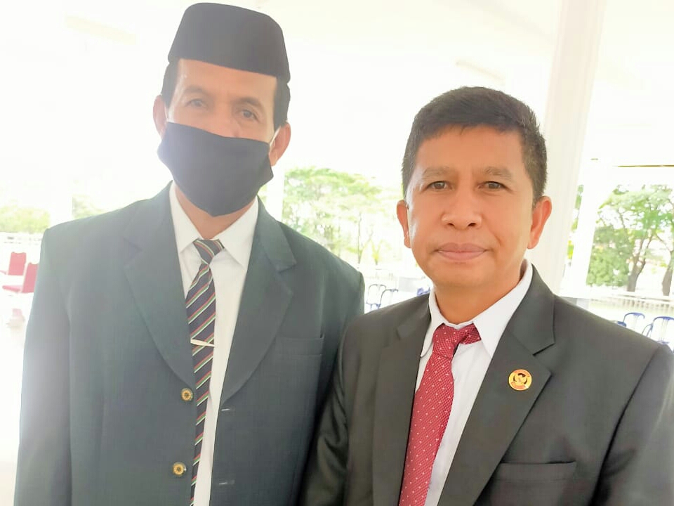 Kabag Protokol dan Komunikasi Pimpinan Setda Muna, Ali Syadikin (kanan) (Foto: Ist)