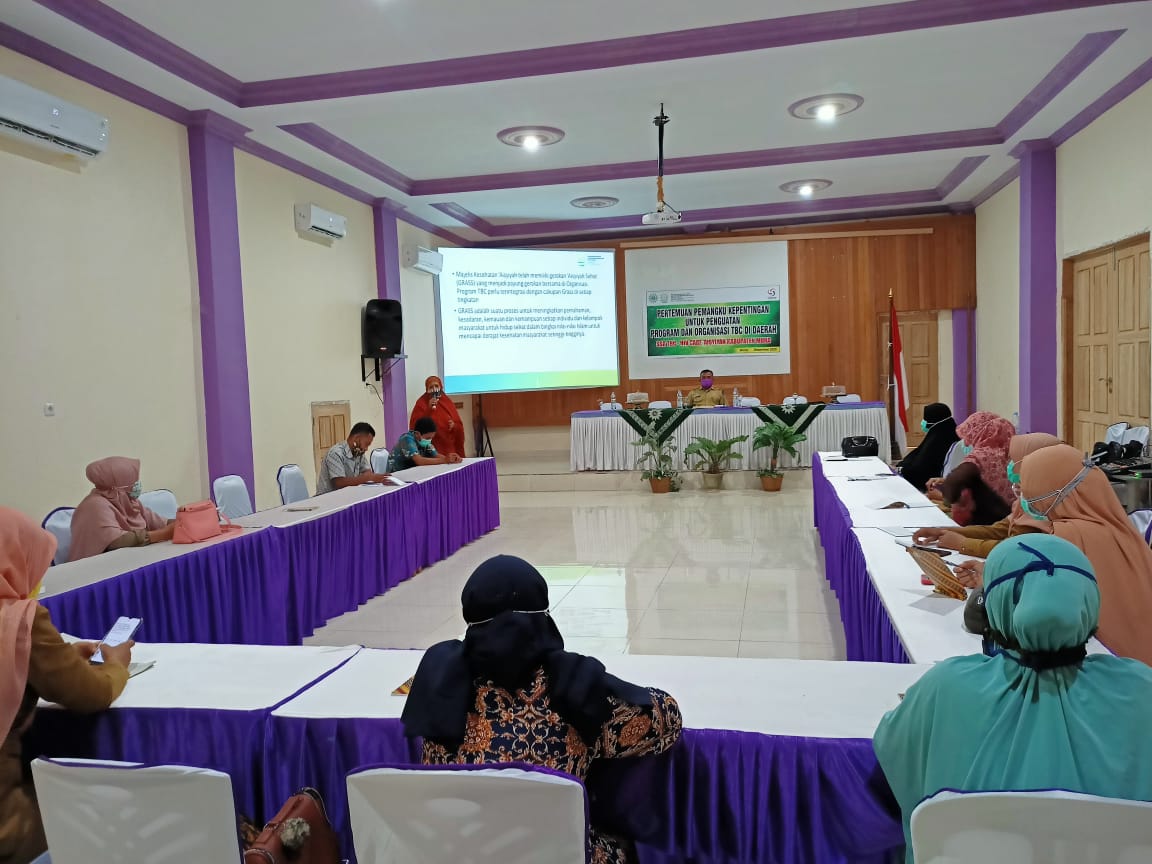 Pertemuan Pemangku Kepentingan Untuk Penguatan Program dan Organisasi TBC di Daerah, (Foto: LM Nur Alim/SULTRAKINI.COM)