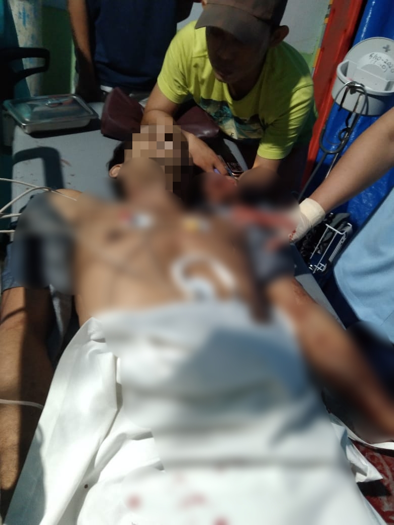 Korban penikaman di Kendari sempat dilarikan di Rumah Sakit Santa Anna (Foto: Ist)