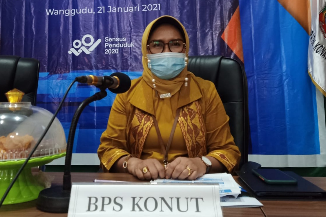 Kepala BPS Konut, Sitti Maswiah, (Foto: Ist)