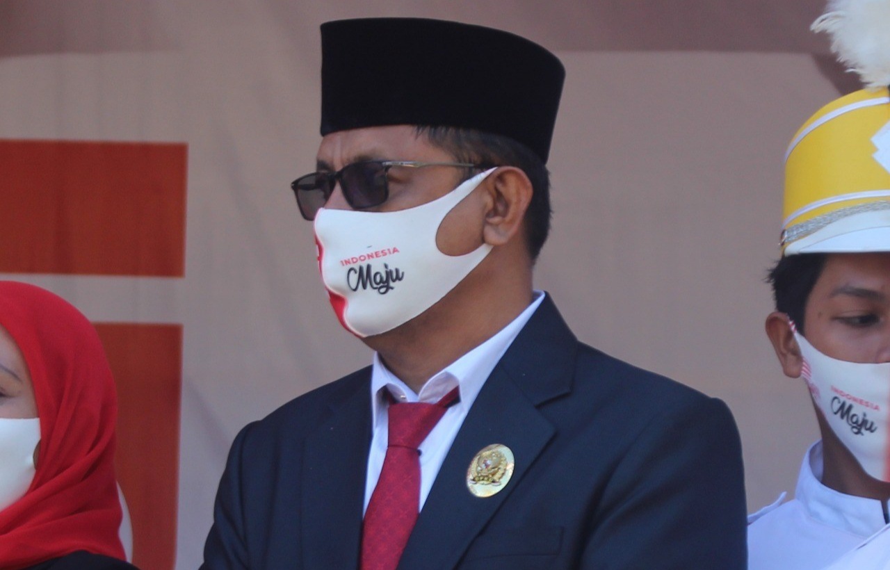 Ketua DPRD Wakatobi, H. Hamiruddin, (Foto: Amran Mustar Ode/SULTRAKINI.COM) ﻿