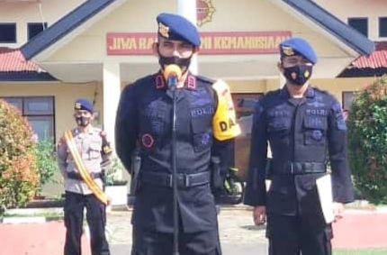 Komandan Kompi (Danki) I Yon C Pelopor Brimob Polda Sulawesi Tenggara (Sultra), Iptu Zainal Abidin, (Foto: Ist)