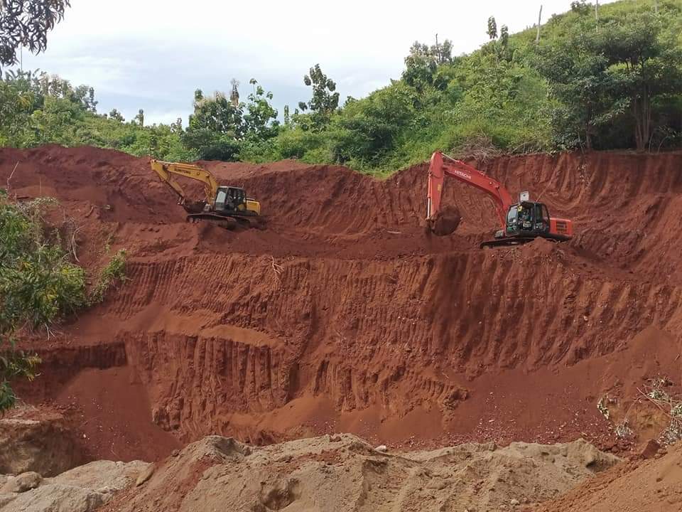 Lokasi pertambangan PT TMT dan PT ARP di Desa Waturapa, Kabupaten Konsel. (Foto: Ist)