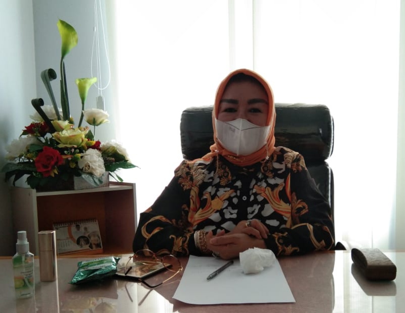 Ketua PO KPPG Provinsi Sultra, Rusiawati Abunawas (Foto: La Niati/SULTRAKINI.COM)