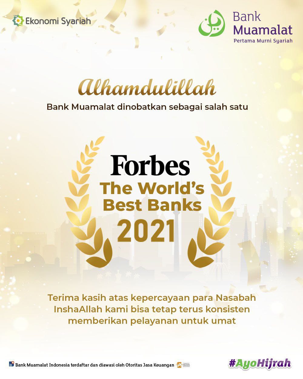 The World’s Best Banks 2021 (Foto: Ist)