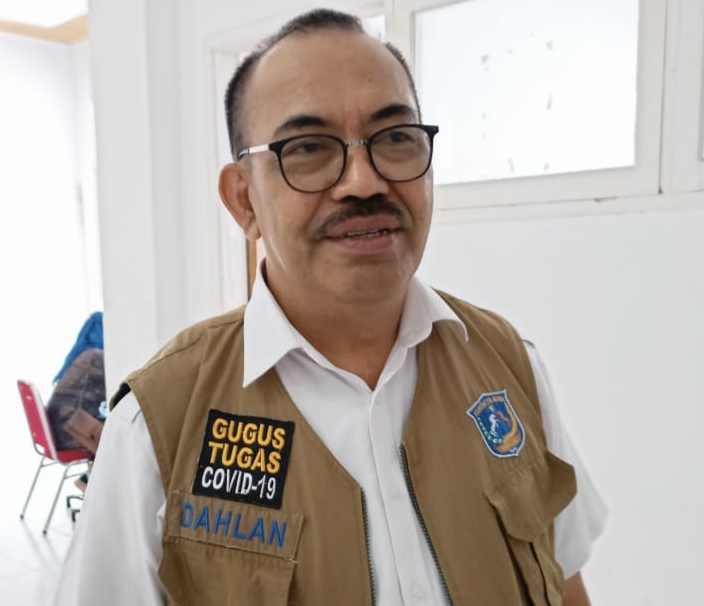Kepala Dinas Komunikasi Informatika, Statistik dan Persandian Muna, Dahlan Kalega, (Foto: LM Nur Alim/SULTRAKINI.COM)