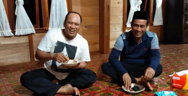 Bupati Konut, Ruksamin bersama pemilik Tiran Group, Andi Amran Sulaiman. (Foto: Ist)