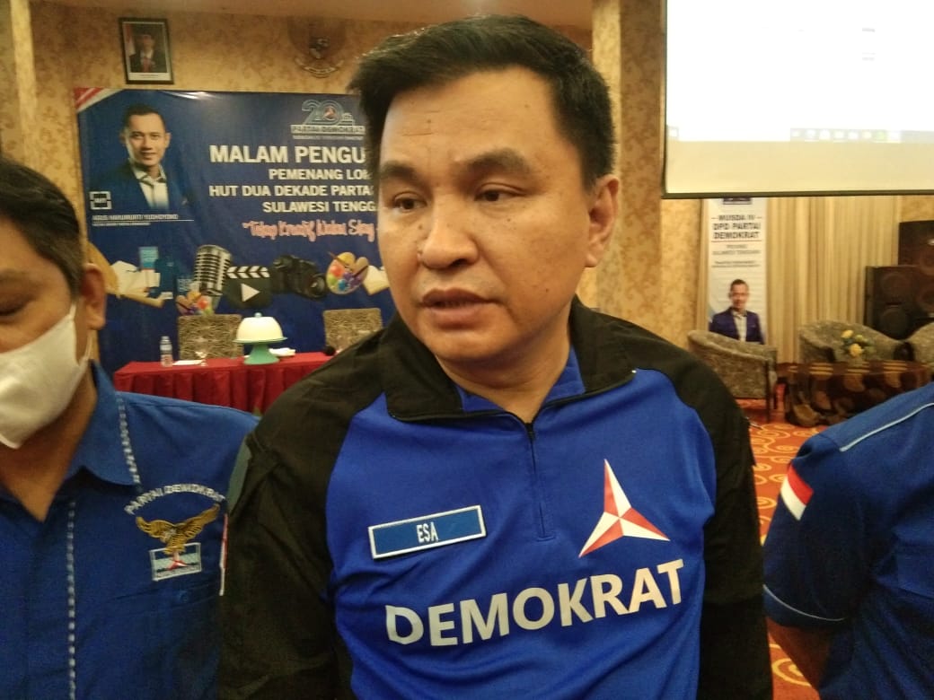 Ketua DPD Partai Demokrat Provinsi Sultra, Muhammad Endang (Foto: La Niati/SULTRAKINI.COM)