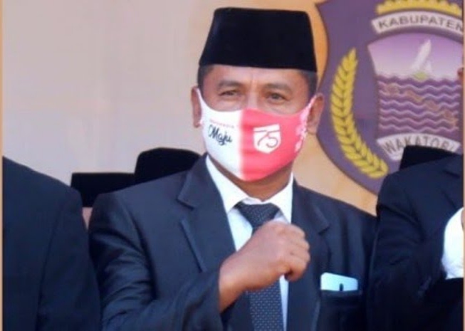 Kepala BKPSDM kabupaten Wakatobi, Sehibuddin Najib (Foto: Amran Mustar Ode/SULTRAKINI.COM)
