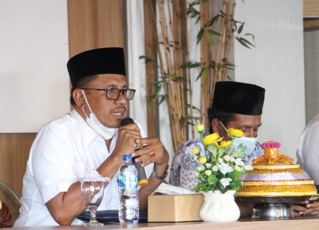 Ketua DPRD kabupaten Wakatobi, H. Hamiruddin (Foto: Amran Mustar Ode/SULTRAKINI.COM)