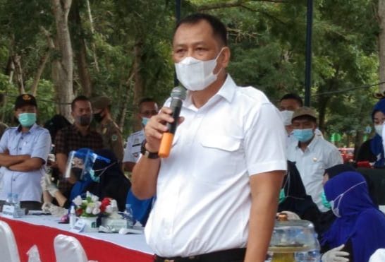 Sekretaris Daerah Kabupaten Konawe, Ferdinand Sapan. (Foto: Andi Nur Aris.S/SULTRAKINI.COM)